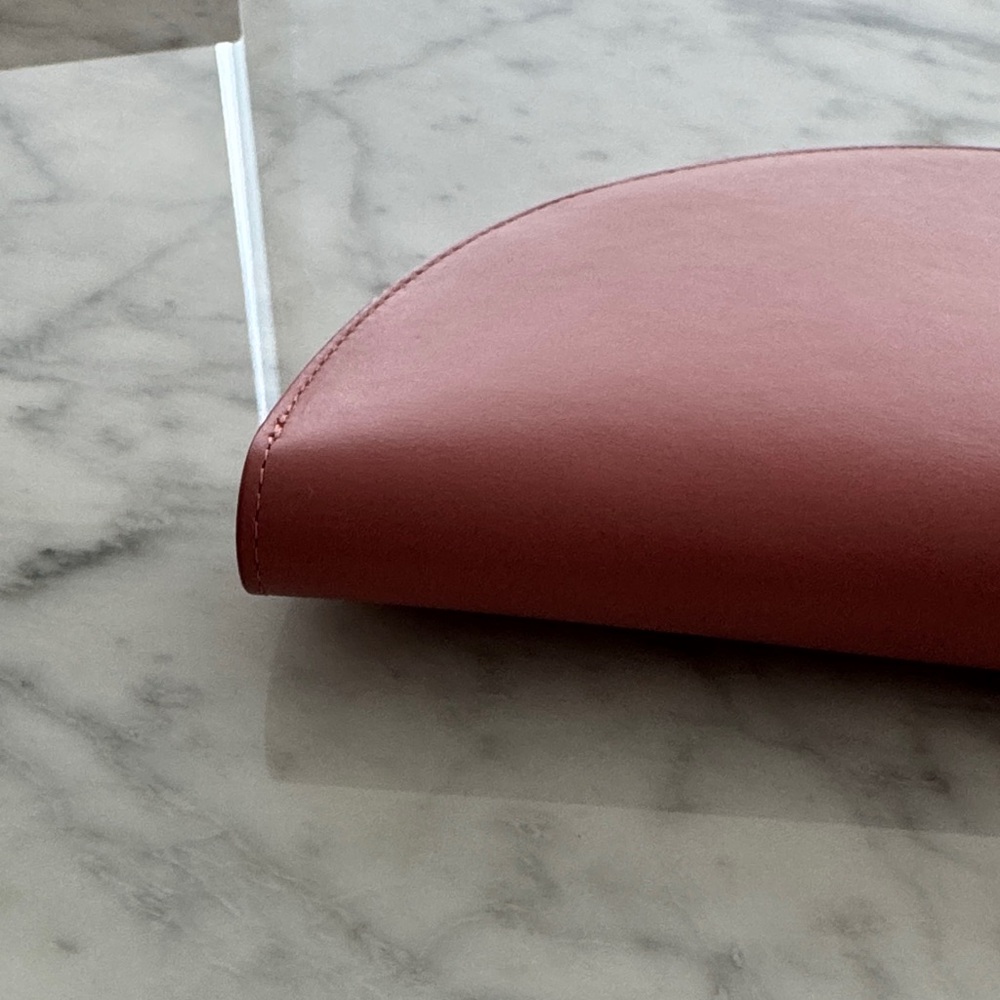 Mansur Gavriel Half Moon Wristlet in Pink Blush - Picture 8 of 10